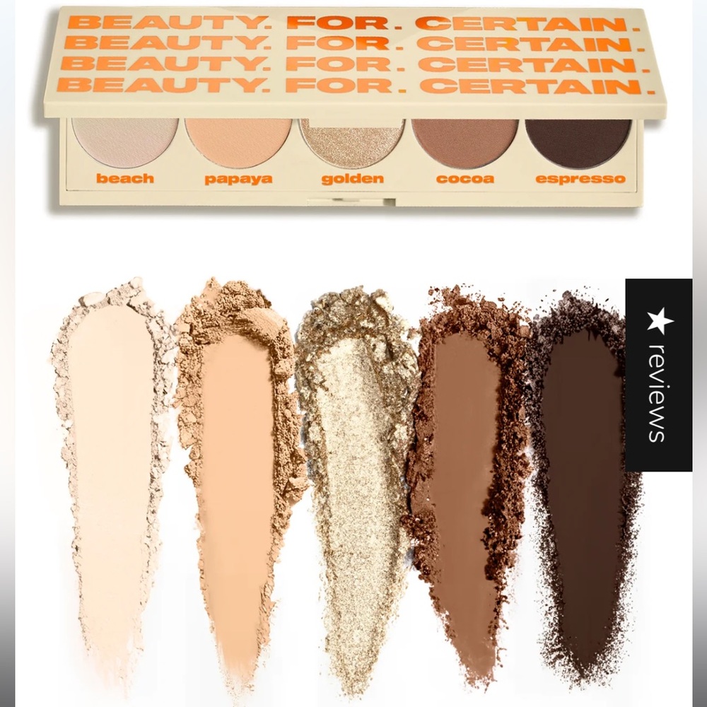 BEAUTY FOR CERTAIN PLAYA TO
PALAZZO EYESHADOW PALETTE
